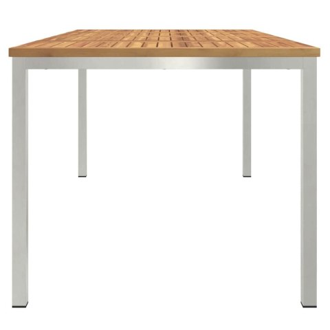 VidaXL StółJadalny Brązowy 180 x 90 x 75 cm Lite Drewno Akacji