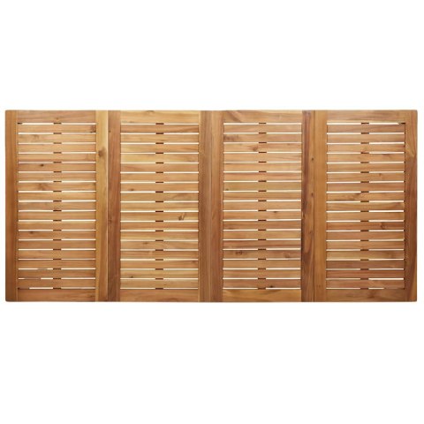 VidaXL StółJadalny Brązowy 180 x 90 x 75 cm Lite drewno teakowe