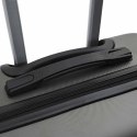 VidaXL Walizka Z blokadą 3 pcs Ciemnoszary 50 x 31 x 78 cm Plastik ABS
