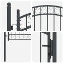 BRAMA OGRODZENIOWA EMMEN 100X100CM STAL MALOWANA PROSZKOWO