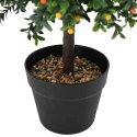 VidaXL Kula Boxwood Zielony 35 x 35 x 50 cm Z tworzywa sztucznego