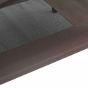 VidaXL Legowisko dla psa Brązowy 122 x 93 x 106,5 cm Stal
