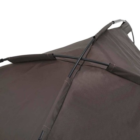 VidaXL Legowisko dla psa Brązowy 122 x 93 x 106,5 cm Stal