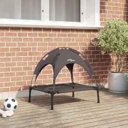VidaXL Legowisko dla psa Brązowy 62 x 48 x 61 cm Stal