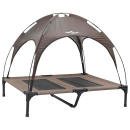 VidaXL Legowisko dla psa Brązowy 92 x 77 x 82,5 cm Stal
