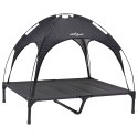 VidaXL Legowisko dla psa Czarny 92 x 77 x 82,5 cm Stal
