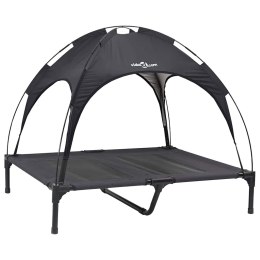 VidaXL Legowisko dla psa Czarny 92 x 77 x 82,5 cm Stal