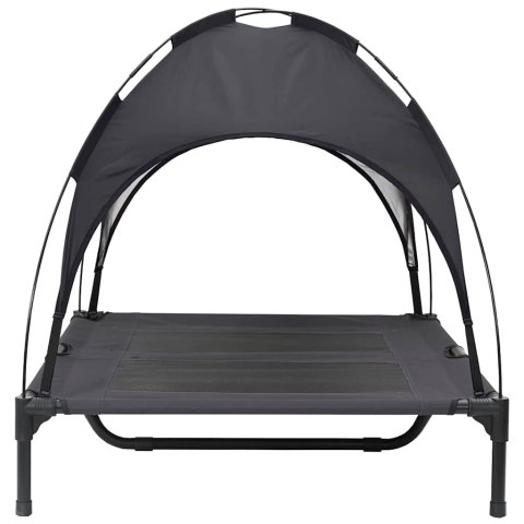 VidaXL Legowisko dla psa Czarny 92 x 77 x 82,5 cm Stal