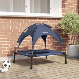 VidaXL Legowisko dla psa Granatowy 92 x 77 x 82,5 cm Stal