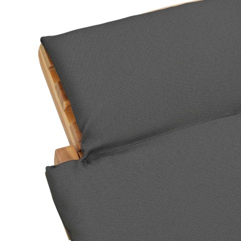 VidaXL Leżak ogrodowy Brązowy 198 x 55 x 58,5 cm Lite drewno teakowe