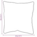 VidaXL Poduszka z poduszką 2 pcs Biały 41 x 40 x 20 cm Poliester