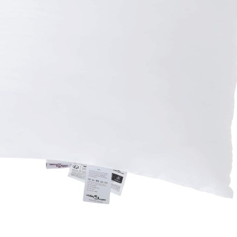VidaXL Poduszka z poduszką 2 pcs Biały 81 x 42 x 20 cm Poliester