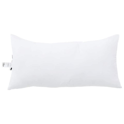 VidaXL Poduszka z poduszką Biały 80 x 40 x 20 cm Poliester