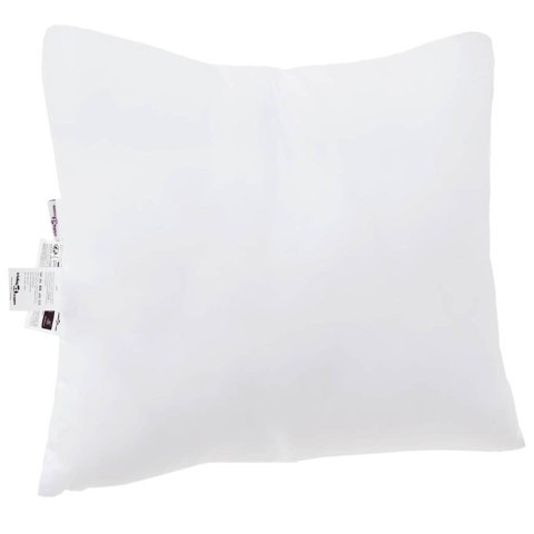 VidaXL Poduszka z poduszką Biały 81 x 80 x 20 cm Poliester