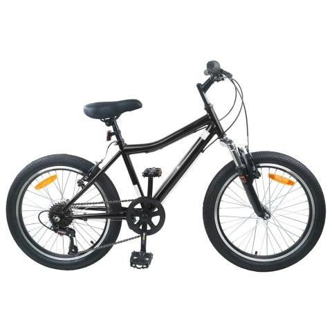VidaXL Rower Dziecięcy 24 Cali 6-Speed dla dzieci w wieku 8-12 lat