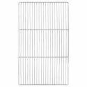 VidaXL Ruszt grillowy Srebrny 67 x 40 cm Stal nierdzewna