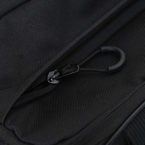 VidaXL Torba rowerowa Czarny 38 x 16 x 16 cm Poliester