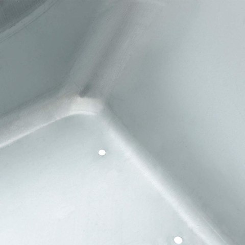 VidaXL Zastąpienie tacy widlaka Srebrny 88 x 60 x 32 cm Stal