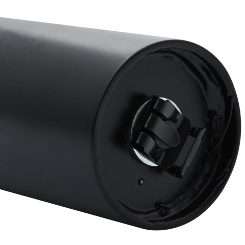 VidaXL Cylinder gazowy do krzesła biurowego Czarny 261-351 mm Żelazo