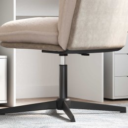 VidaXL Cylinder gazowy do krzesła biurowego Czarny 318-473 mm Żelazo