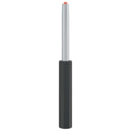 VidaXL Cylinder gazowy do krzesła biurowego Czarny 318-473 mm Żelazo