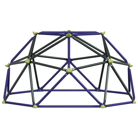 VidaXL Domek do wspinaczki Niebieski Stal
