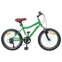 VidaXL Rower Dziecięcy 20 Cali 6-Speed dla dzieci w wieku 6-11 lat