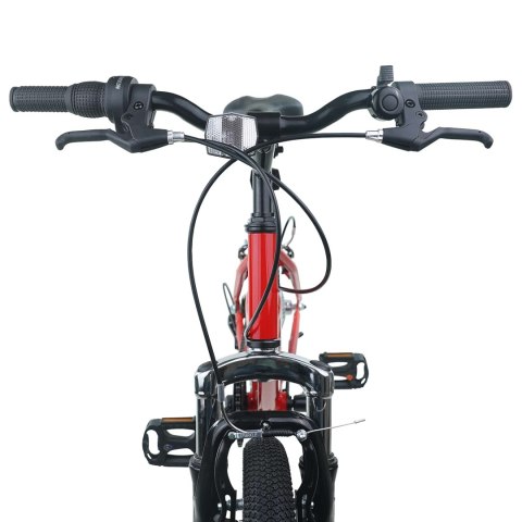 VidaXL Rower Dziecięcy 24 Cali 6-Speed dla dzieci w wieku 8-12 lat