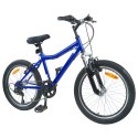 VidaXL Rower Dziecięcy 24 Cali 6-Speed dla dzieci w wieku 8-12 lat