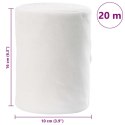 VidaXL Rura odpływowa Biały 16 x 2000 cm tkanina
