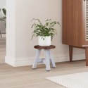 VidaXL Halka Naturalny 22 x 22 x 24 cm Drewno mahoniowe