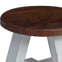 VidaXL Halka Naturalny 22 x 22 x 24 cm Drewno mahoniowe