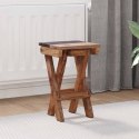 VidaXL Halka Naturalny 30 x 30 x 48 cm Lite drewno z odzysku