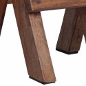 VidaXL Halka Naturalny 30 x 30 x 48 cm Lite drewno z odzysku