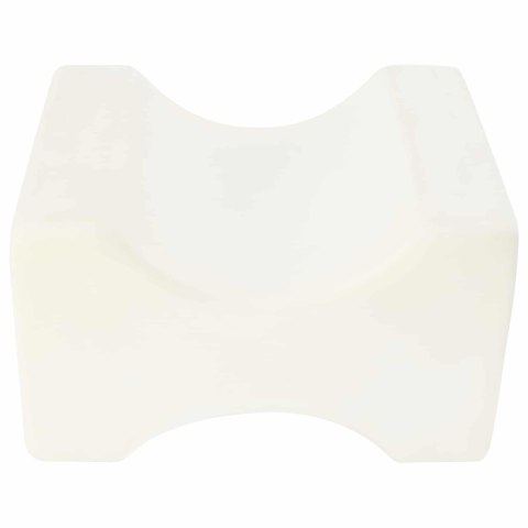 VidaXL Poduszka na kolano Szary 26 x 21,5 x 15 cm Pianka z pamięcią