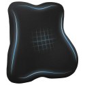 VidaXL Poduszka pod plecy Czarny Pianka z pamięcią 40 x 40 x 11 cm