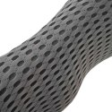 VidaXL Poduszka pod plecy Szary Pianka z pamięcią 47,5 x 23 x 12 cm