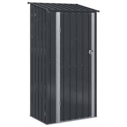 VidaXL Schowki ogrodowe Antracyt 103 x 74 x 200 cm Metal