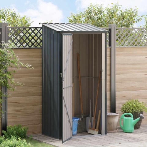 VidaXL Schowki ogrodowe Antracyt 103 x 74 x 200 cm Metal