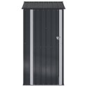 VidaXL Schowki ogrodowe Antracyt 103 x 74 x 200 cm Metal