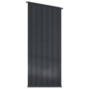 VidaXL Schowki ogrodowe Antracyt 103 x 86 x 200 cm Metal