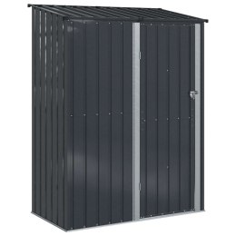 VidaXL Schowki ogrodowe Antracyt 153,5 x 86 x 200 cm Metal