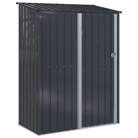 VidaXL Schowki ogrodowe Antracyt 153,5 x 86 x 200 cm Metal