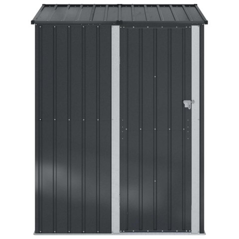 VidaXL Schowki ogrodowe Antracyt 153,5 x 86 x 200 cm Metal