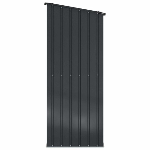 VidaXL Schowki ogrodowe Antracyt 153,5 x 86 x 200 cm Metal