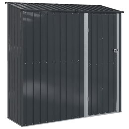 VidaXL Schowki ogrodowe Antracyt 203,5 x 73 x 200 cm Metal