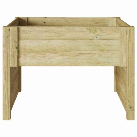 VidaXL Garaż dla kosiarki do trawnika Brązowy 79 x 73 x 56 cm