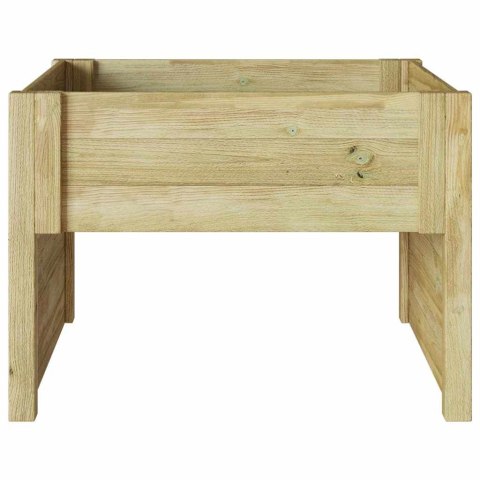 VidaXL Garaż dla kosiarki do trawnika Brązowy 79 x 73 x 56 cm