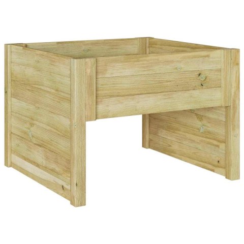 VidaXL Garaż dla kosiarki do trawnika Brązowy 79 x 73 x 56 cm