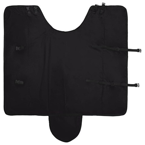 VidaXL Koc dla Koni Ciemna Zieleń i Czerń 145 cm Poliester
